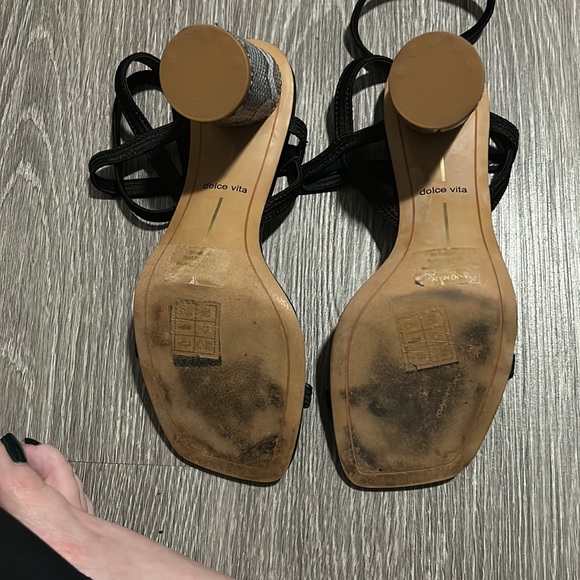 Dolce Vita Strappy Heels - Picture 5 of 7